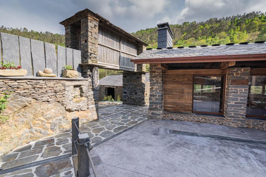 Apartamentos Rurales Casa Llongo Coana Esterno foto