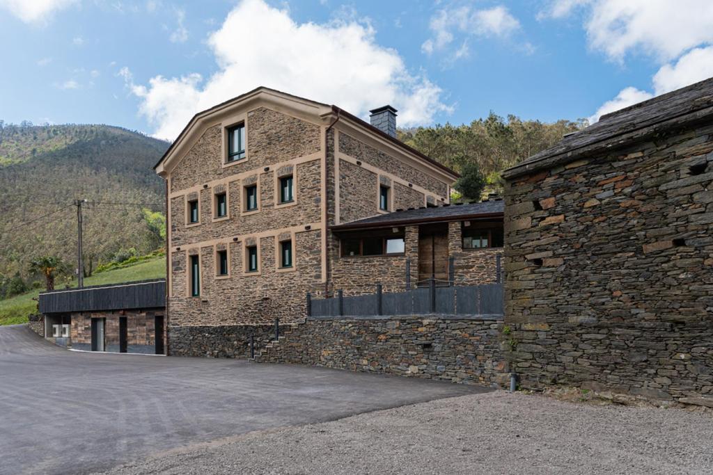 Apartamentos Rurales Casa Llongo Coana Esterno foto