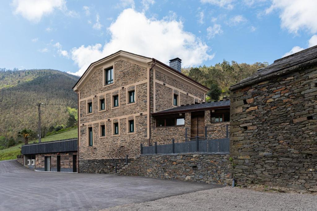 Apartamentos Rurales Casa Llongo Coana Esterno foto